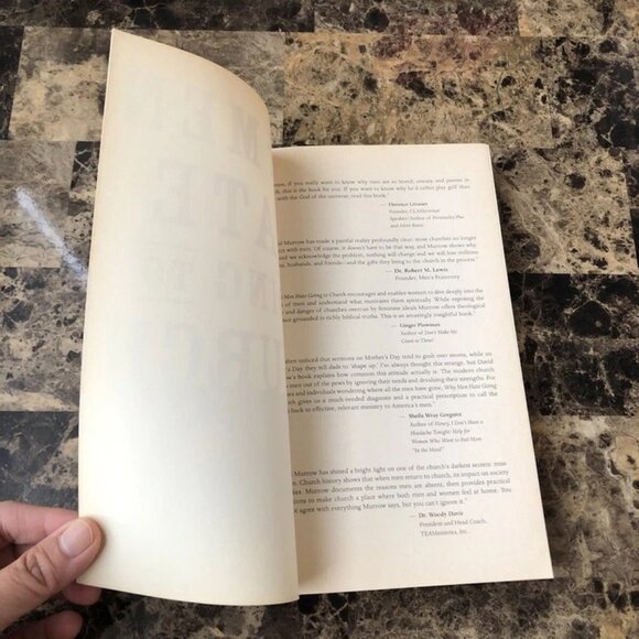 WHY MEN HATE GOING TO CHURCH David Murrow 2005 Paperback - Picture 7 of 9